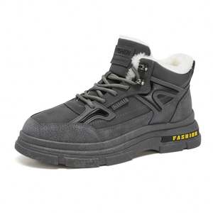 Zapatos Deportivos Casuales de Hombre al por Mayor de Fábrica, Zapatos de Moda de Lujo para Otoño e Invierno, Cálidos, con Cordones y Caja - Product Image 2