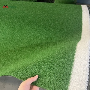 Gazon artificiel d'aspect naturel, gazon synthétique en plastique, tapis de gazon artificiel pour cour, jardin, cour arrière, construction - Product Image 1