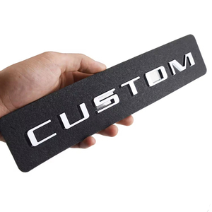 OEM Atacado Logotipo Personalizado Galvanizar Cromo ABS Plástico <span class=keywords><strong>Car</strong></span> Badges Emblemas para <span class=keywords><strong>Car</strong></span> Body Decoração Adesivos - Product Image 2