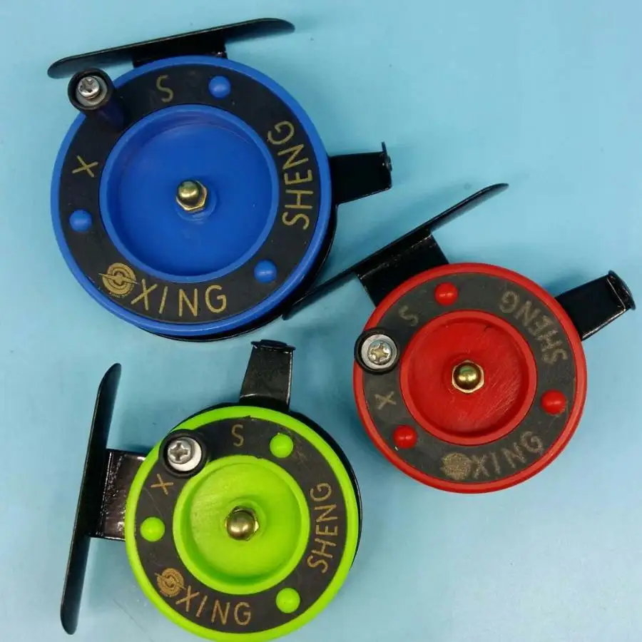 KEKAXI XS wholesale high quality mini plastic fishing tackle fiahing gear ice winter fishing reel