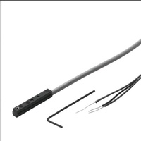 Sensor de Proximidad Original FESTO SME-10-KL-LED-24 173210, Interruptor de Desplazamiento Tipo Lengüeta, Interruptor de Proximidad, Sensor de Interruptor