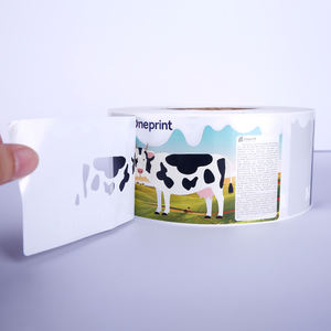 Etiquette multicouche pour bouteille de médicament Etiquette adhésive pour huile cosmétique Etiquette étanche à l'huile Etiquette étanche multicouche - Product Image 3