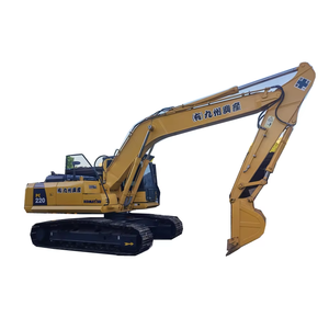 Excavadora Komatsu PC220 Usada de 22 Toneladas, Equipo Pesado con Motor, Operación Conveniente, Altamente Recomendada - Product Image 1