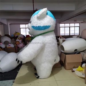 Costume de mascotte de chat anime durable nouveau style design personnage de chat de dessin animé costume de mascotte anime gonflable - Product Image 3