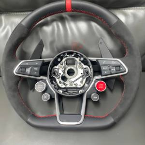 <span class=keywords><strong>Volant</strong></span> YLA <span class=keywords><strong>S</strong></span> <span class=keywords><strong>Line</strong></span> en alcantara et fibre de carbone avec LED pour <span class=keywords><strong>Audi</strong></span> <span class=keywords><strong>A3</strong></span> A4 A5 A6 B7 8V B9 S3 S4 S5 RS3 RS4 RS5 RS6 RS7 C7 C8 Q5 Q7 - Product Image 5