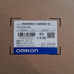 3G3MX2-AB022-E หมายเลขคำสั่งซื้อ ไดรฟ์ AC รุ่น MX2 ซีรีส์ 2.2 กิโลวัตต์ 200 โวลต์ 1 เฟส IP20 พร้อมประสบการณ์ด้าน PLC ที่เชื่อถือได้และมีความรู้ทางเทคนิคที่ลึกซึ้ง - Product Image 1