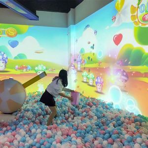 Interactive Laser Projection Touch <b>Screen</b> Table Amusement Park Children's Multiplayer <b>Portable</b> Lightweight 1920x1080 Built-In - Product Image 5