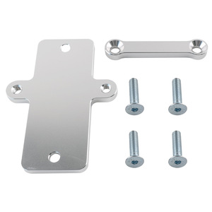 Universal Fuel Sensor Adapter <b>Bracket</b> Aluminum Alloy <b>Silver</b> Retrofit Upgrade Parts - Product Image 3
