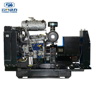 צריכת דלק נמוכה סוג פתוח גנרטור 30 קילוואט 40kw מים קירור דיזל חשמלי סט מסגרת פתוחה - Product Image 1