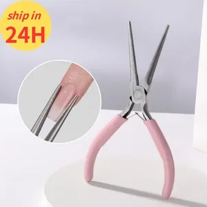 Pinzas para Uñas Acrílicas, Clips para Extensión Rápida, Herramientas de Manicura, Pinzas para Dar Forma a las Uñas, Herramienta de Prensado en Curva C, Molde para Gel UV - Product Image 1