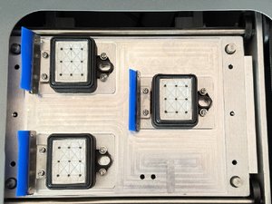 A1 Kích thước màu trắng véc ni in tại cùng một thời gian UV 9060 phẳng máy in UV gốm gạch máy in - Product Image 2