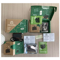 Microbit开发板扩展板V2机器人套件Python主板Micro: Bit V2.21原装套件 (无电池)