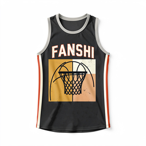 <span class=keywords><strong>Camiseta</strong></span> de Baloncesto Reversible Fanshi con Diseño de Dos Tonos para Combinar en Forma de Equipo Durante Torneos y Eventos - Product Image 2