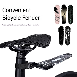 ENLEE RAC sepeda portabel Mudguard PP5 bahan spatbor memiliki 5 model ketangguhan kuat Streamlined desain spatbor sepeda - Product Image 3