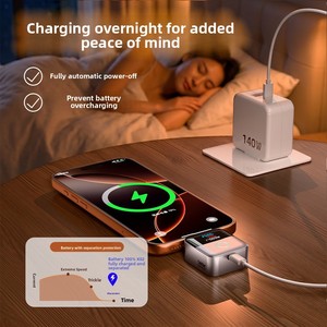 Chargeur GaN 65W à port rapide Type-C pour téléphones, adaptateur de chargeur de batterie personnalisé, nouveaux arrivages - Product Image 5