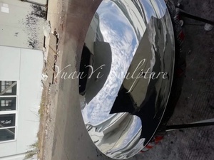 Ankapoor — miroir sky SUS304 316L en acier inoxydable, décoration pour la maison, 600, 700, 800, 900mm - Product Image 6