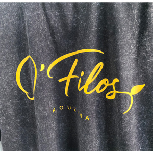Camiseta de Hombre al por Mayor, 100% Algodón, Lavado Ácido, Cuello Redondo Grueso, Estilo Artístico, Personalizable con DTG - Product Image 5