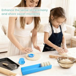 Veributifo jetable gâteau Pop moule cercle Cutter <span class=keywords><strong>poussoir</strong></span> plateau ABS plastique facile à libérer antiadhésif pour les fêtes maison Desserts - Product Image 5