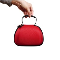 Boîte de rangement portable pour manette PS4/PS5 en EVA imperméable et durable avec fermeture éclair, antichoc, anti-chute, anti-poussière