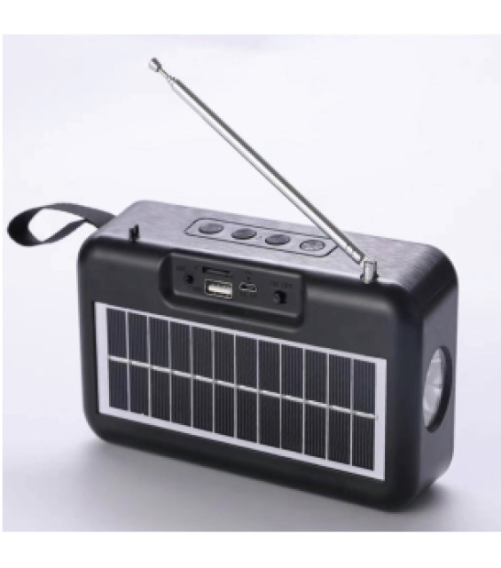 Solar Powered Speaker Outdoor Waterproof Portable Wireless BT 5.0 Flip 6 Speaker Solar USB FM Assisted Mini Solar Speaker Flip6