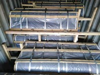 Bloque de Grafito UHP 600, Baja Resistividad Eléctrica, Alta Resistencia a la Flexión, 98%-99% de Contenido de C, Modelo T-117, Horno de Arco Eléctrico