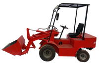 Kleine elektrische Mini-Traktoren mit Frontlader 220V 5 Tonnen Radlader Victory Motor Flach gewinde 300-500kg 1100kg 4 Stunden