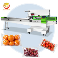 Machine d'emballage automatique ORME pour légumes-feuilles, brocoli, courgettes et fruits frais en barquettes