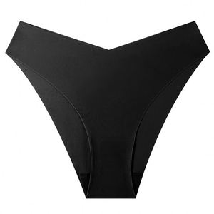 Pantalones Europeos y Americanos, Talla Grande, Calzones Transpirables de Cintura Baja, de Seda de Hielo, <span class=keywords><strong>Sin</strong></span> Costuras, Ropa Interior Femenina - Product Image 6