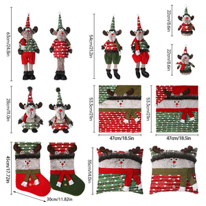 Nouveaux jouets de Noël pour enfants, peluches en forme d'élans, décorations pour arbre de Noël, cadeaux de Noël - Product Image 6