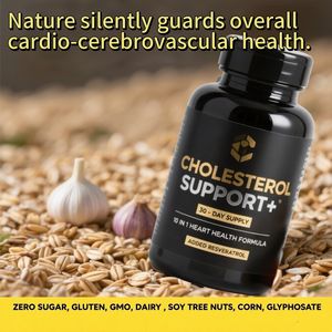 OEM Vegan Vitamin E & CoQ10 Kräuter ergänzungen Cholesterin Support Kapseln für die Herz gesundheit - Product Image 3