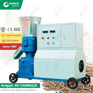 Viên gỗ cho máy khối cám lúa mì PELLET Máy làm than than lớn PELLET Máy làm 23i8 - Product Image 2