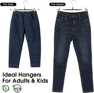 Perchas Metálicas Multiusos Apilables para Ahorrar Espacio, con Clip Ajustable para Faldas y Pantalones - Product Image 3