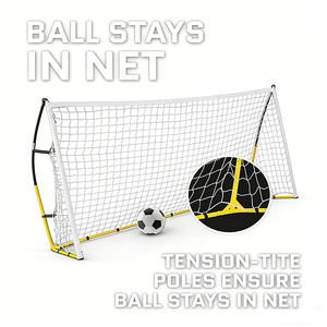 <span class=keywords><strong>But</strong></span> de football pliable et portable en gros, logo personnalisé pris en charge par l'OEM, plusieurs tailles, montage rapide, filet durable pour le sport - Product Image 2