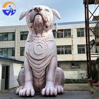 Modèle de chien gonflable personnalisé en tissu Oxford, thème animal, pour publicité extérieure en centre commercial, accessoires décoratifs pour activités