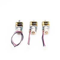 QQ Motor SM1055GB380 Mikro-Metall Permanentmagnet Schrittmotor mit Getriebe M3 Gewindewelle DC 5V