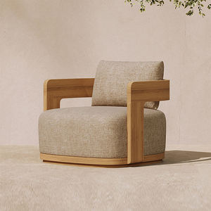 Mobilier d'extérieur Europe du Nord Villa Garden Sofa Sofa Fabricant de canapés en bois de <span class=keywords><strong>teck</strong></span> imperméable - Product Image 6