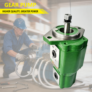 Bomba de engranajes hidráulica doble OM SJ21567 para tractor John Deere 5000 5090E 5100E, piezas de repuesto para maquinaria agrícola - Product Image 3