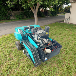 Tondeuse à gazon robotisée télécommandée à chenilles en caoutchouc agricoles certifiée CE industrielle, 1000 mm, à essence - Product Image 3