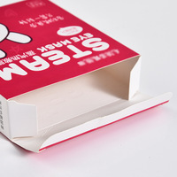 Boîte en carton pliable personnalisée pour masque oculaire vapeur, emballage cadeau, vente au détail, appareil ménager