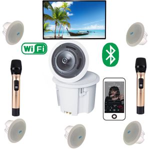 WIFI Không Dây Chất Lượng Cao + Hệ Thống Rạp Hát Tại Nhà BLU. Lắp Đặt Trần Nhà Với Bộ Khuếch Đại Công Suất Tích Hợp 50W * 1 + 20 - Product Image 3