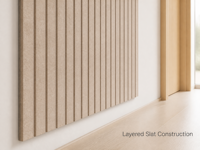 Autocollants muraux acoustiques écologiques, fibre de polyester, sans odeur, design personnalisé, mise en page libre, pour la maison, la chambre d'enfant, le bureau