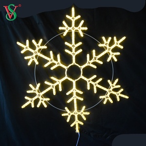فاخر ، <span class=keywords><strong>3D</strong></span> عزر ندفة الثلج ، ضوء عيد الميلاد ندفة الثلج - Product Image 6