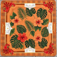 Nouvelle sortie : Tapis de mahjong de luxe en néoprène série Britt Mills 31,5x31,5 pouces pour jeux de casino et poker, design portable, en stock