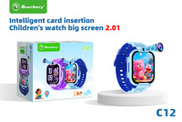 Reloj Inteligente para Niños en Oferta, GPS+LBS+AGPS+WiFi, Triple Posicionamiento, 4G, IP67, Geo Cercado, Videollamada, Reloj de Pulsera Cuadrado para Niños