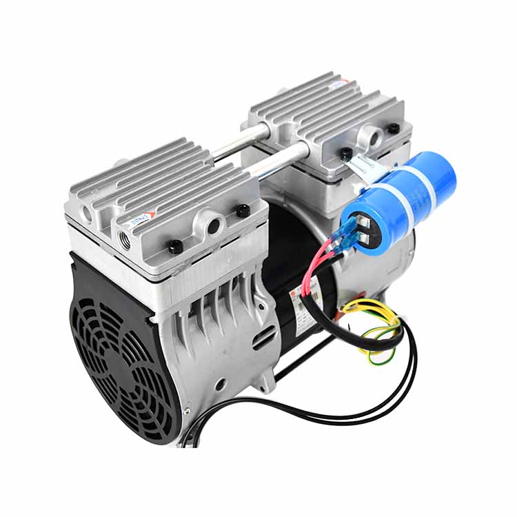 Pompe à Piston 220V 600W 160l/Min, pompe à vide silencieuse sans huile pour machine de revêtement, équipement d'automatisation de semi-conducteur