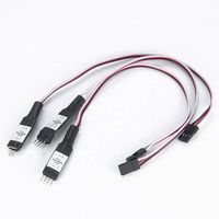 Câble de commande électronique CH-2 pour interrupteur marche/arrêt de l'éclairage RC, faisceau de câbles pour modèle de camion RC Crawler 1/24, pièces de rechange pour mise à niveau