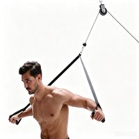 Accessoires d'équipement de fitness pour entraînement en hauteur, Cadre de portique, Joint de câble en acier pour rouleau d'entraînement 'Flying Bird'
