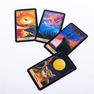 Kartu <span class=keywords><strong>Tarot</strong></span> Oracle Print Deck Permainan Papan Ramalan Kartu <span class=keywords><strong>Tarot</strong></span> Dengan Kotak Buku Panduan - Product Image 6