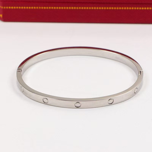 Unisex 18K altın kaplama zarif ayarlanabilir dar çapraz tırnak bilezik için paslanmaz çelik kolye moda Unisex için bilezik - Product Image 4