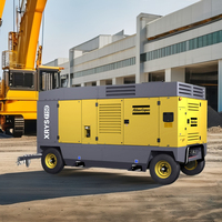 Compresseurs d'air diesel mobiles Atlas Copco XRHS1150 2,0 Mpa 20 bar 290 psi haute pression, état d'occasion, huile lubrifiée, source d'alimentation